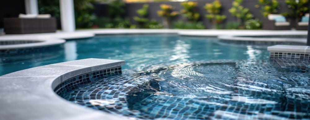 Gunite Pools - Close-up of Swimming Pool